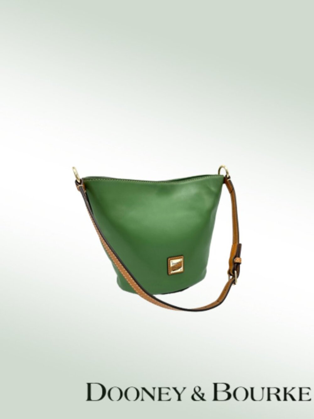 Dooney & Bourke Small Thea Crossbody – Olive Green Smooth Leather